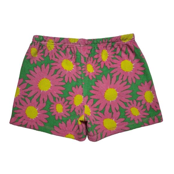 Mini Boden daisy floral print towelling shorts - Picture 2 of 11